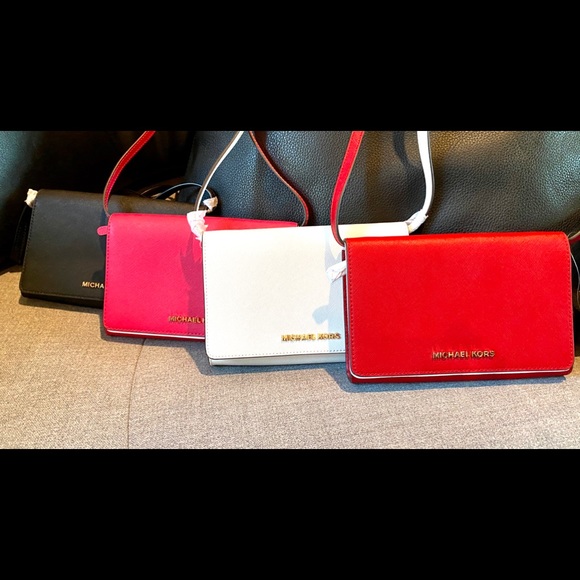 SALE💥Michael KORS Crossbody Leather Clutch-Wallet - Picture 3 of 8